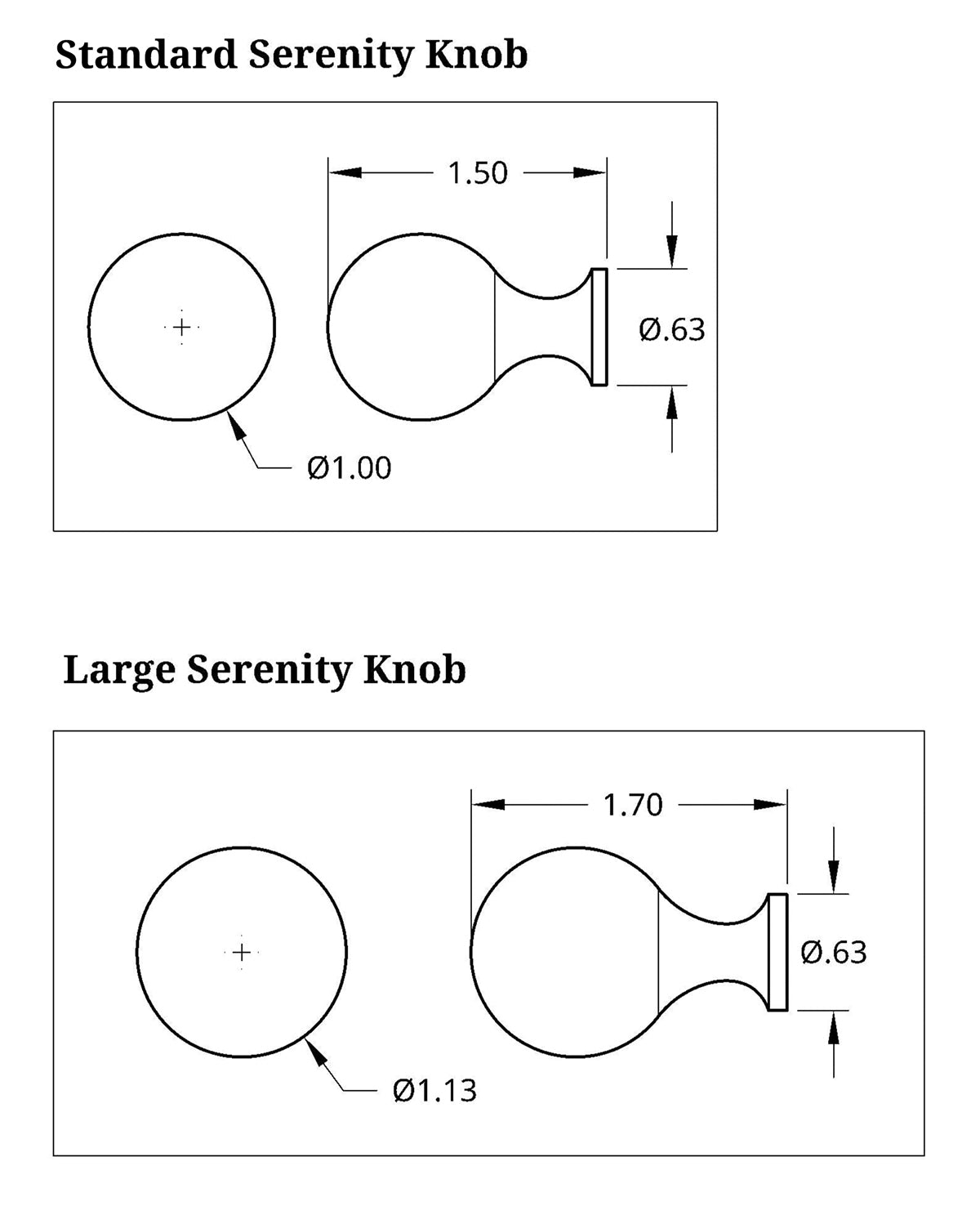 Serenity Knob