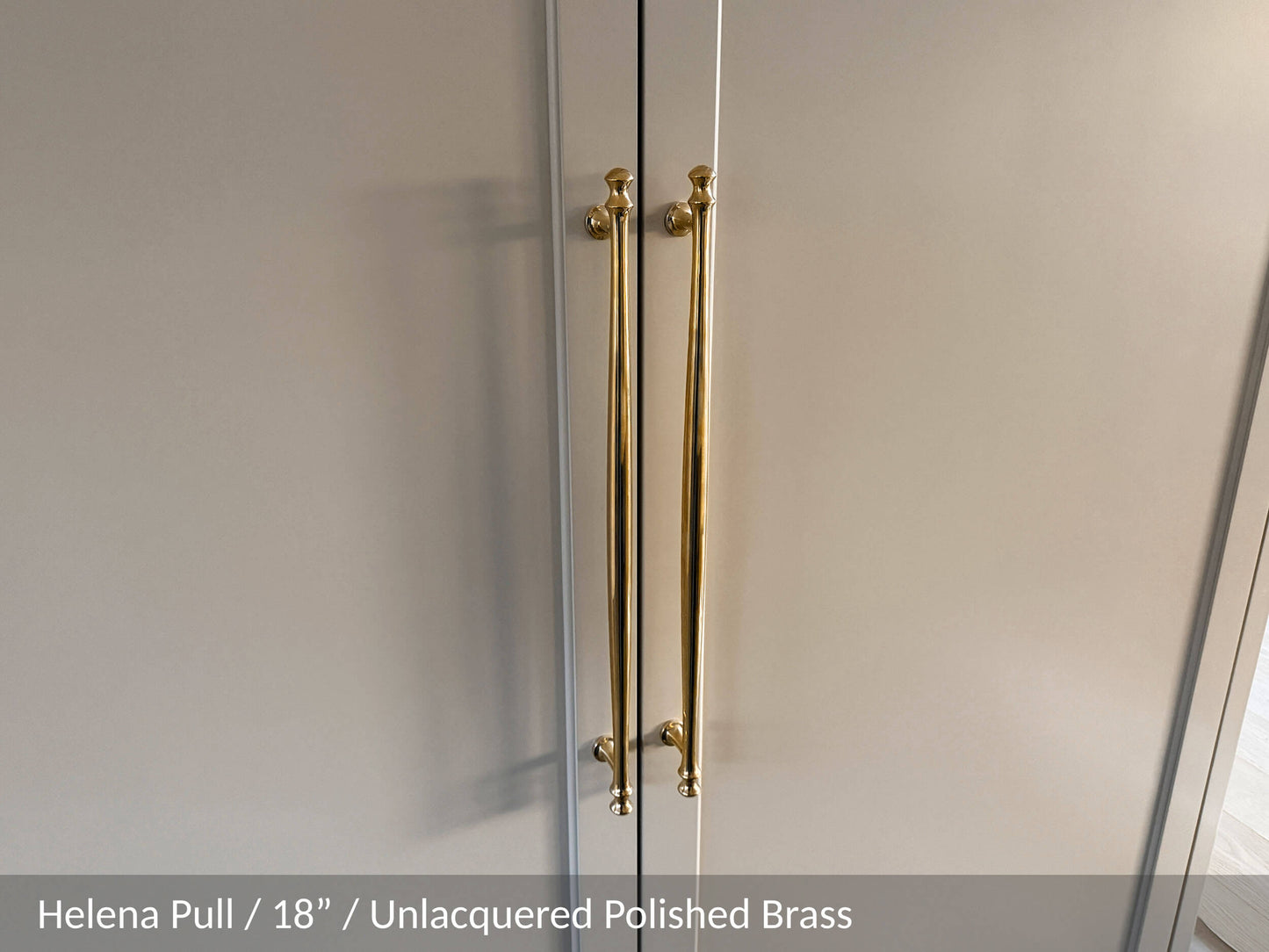Helena Pull - Aged Brass (Lacquered)