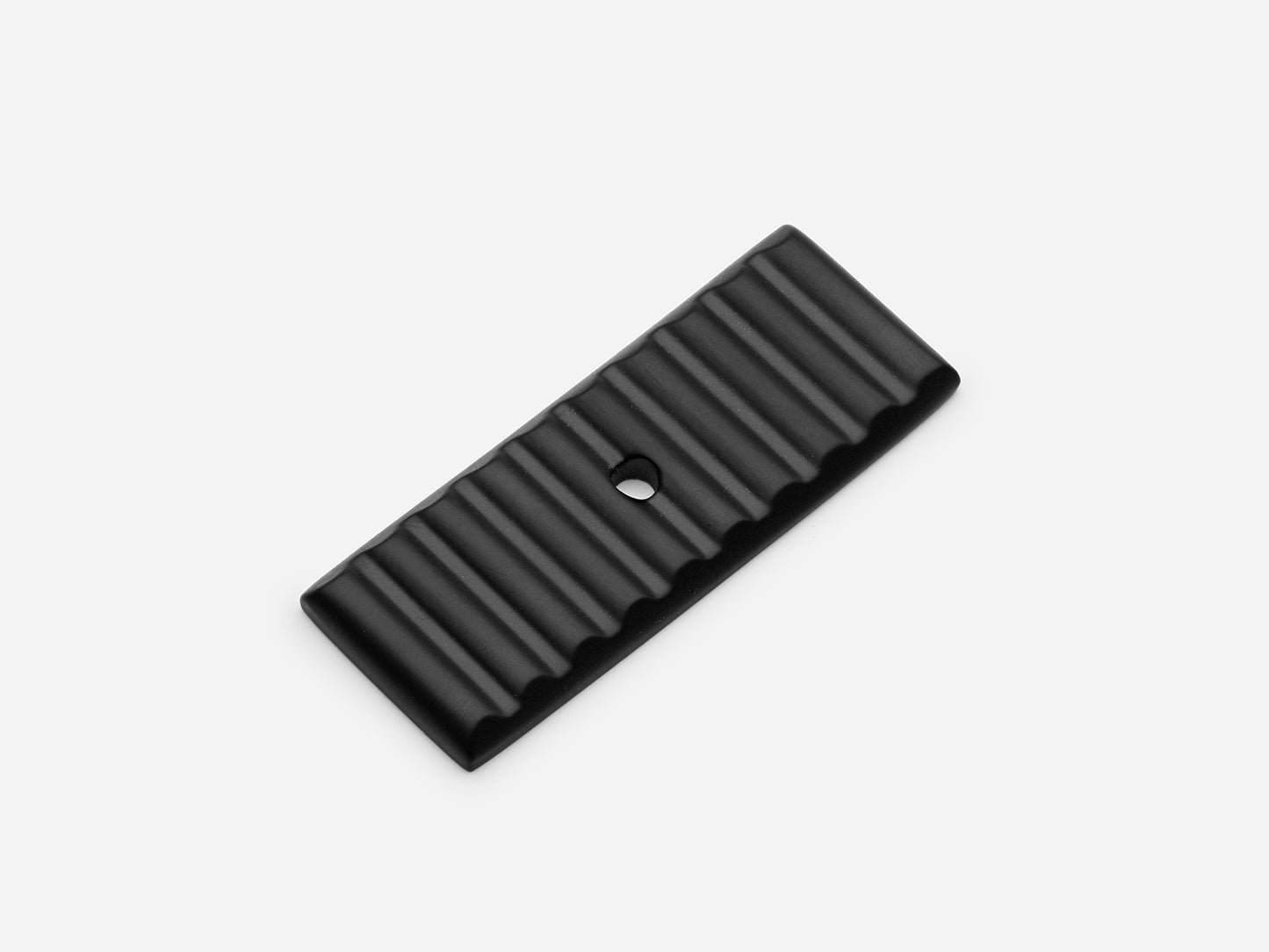 Reeded Backplate, 1" × 2.5"
