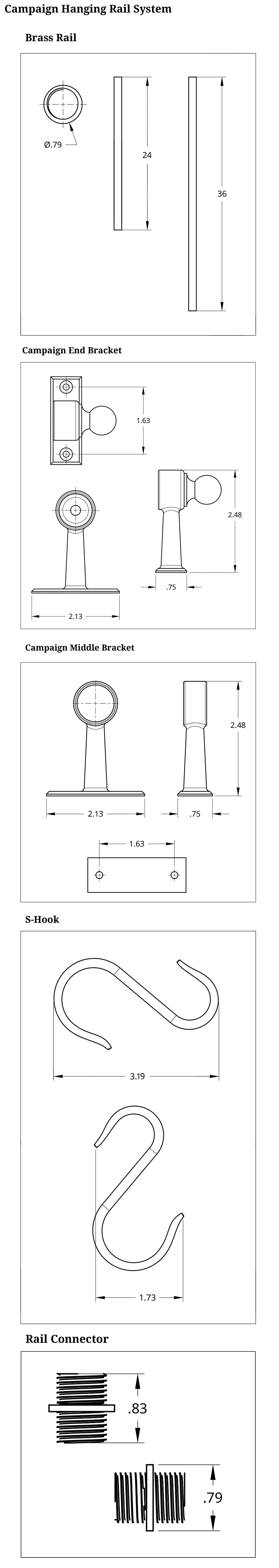 Campaign Hanging Rail