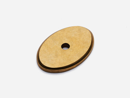 Oval Backplate, 1.5"