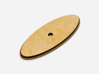 Oval Backplate, 3"