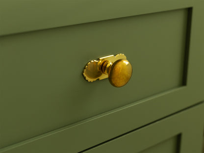 Scalloped Backplate, 1" × 2.75"