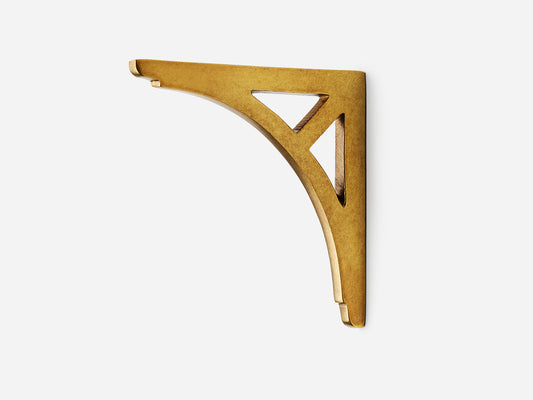 Anne Corner Accent - Aged Brass (Lacquered)