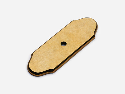 Hampton Backplate, 1" × 3"