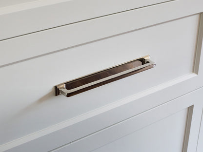 Rectangular Pull Backplate, 12" OC
