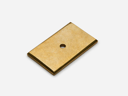 Rectangular Backplate, 1.25" × 2"