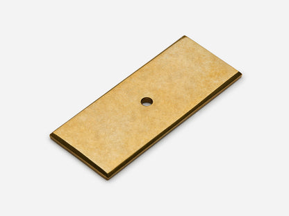 Rectangular Backplate, 1.25" × 3"