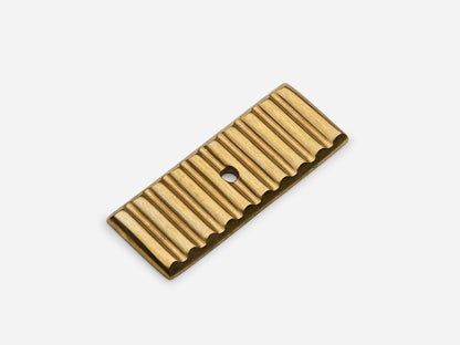 Reeded Backplate, 1" × 2.5"