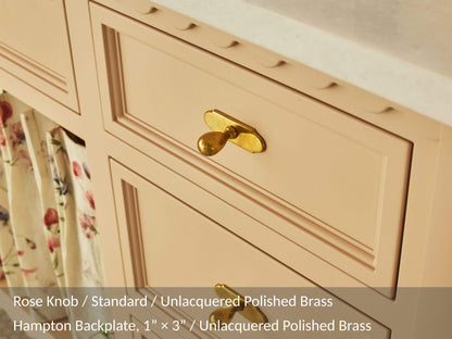 Hampton Backplate, 1" × 3"