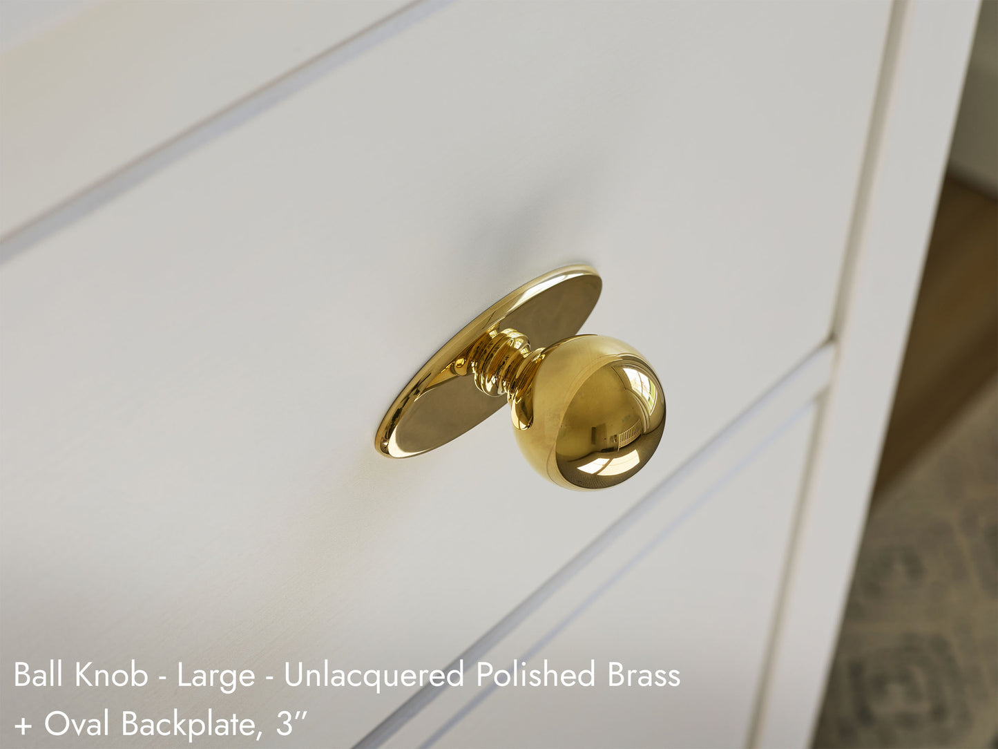 Oval Backplate, 3"