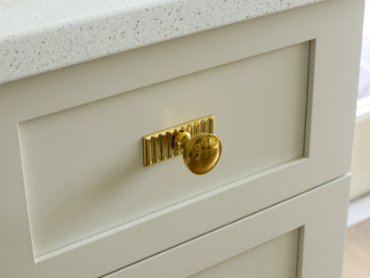 Reeded Backplate, 1" × 2.5"